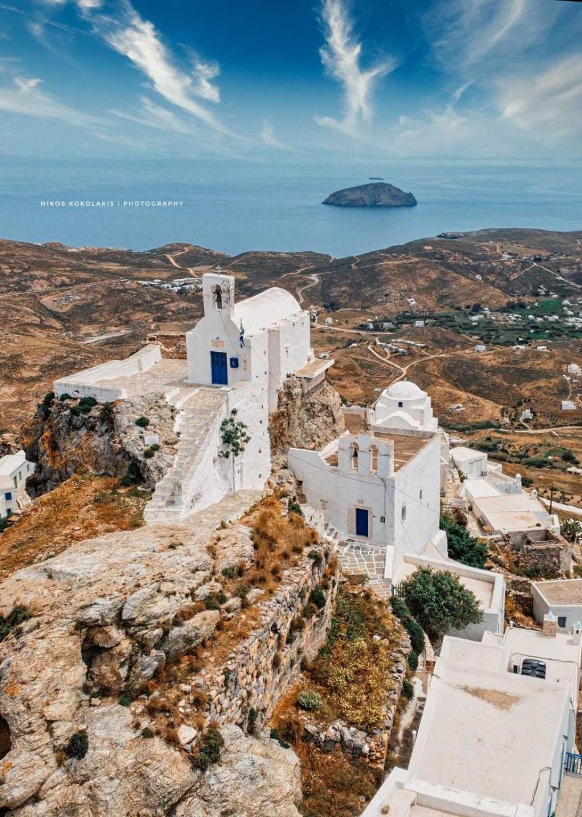 Eleios Hotel Serifos 利瓦迪奥 外观 照片